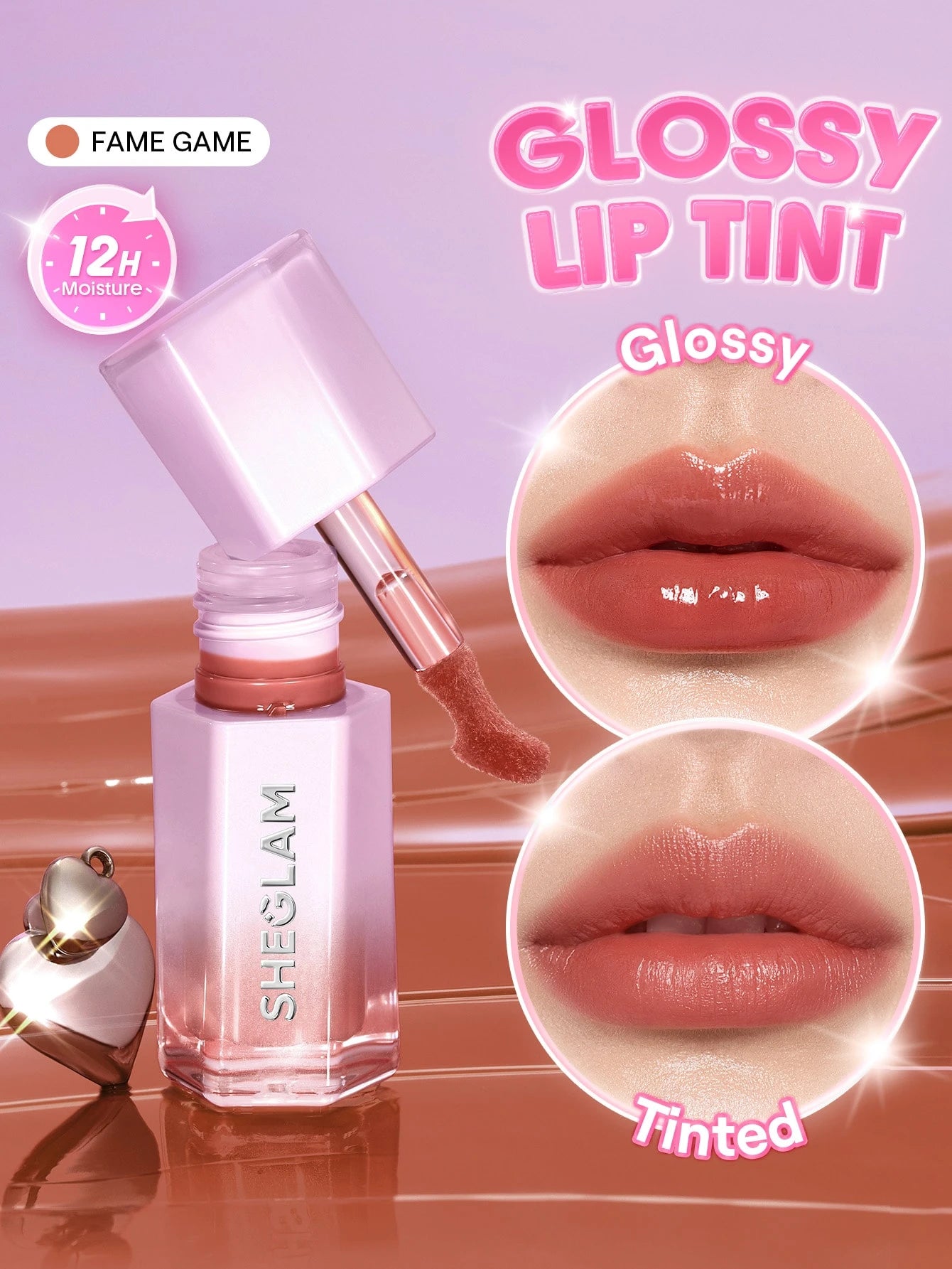 Sheglam Glazed & Locked Glossy Lip Tint