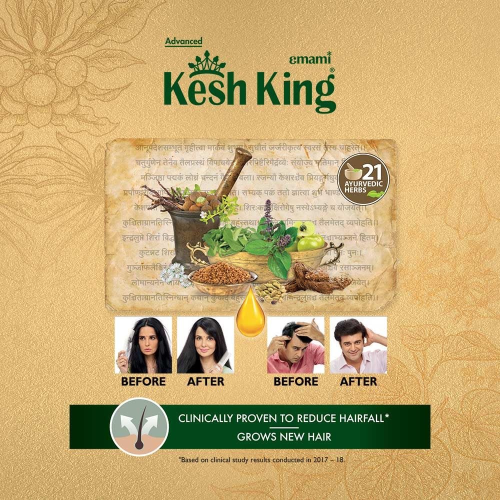 Kesh King Scalp And Hair Expert Herbal Indian Oil 100ml