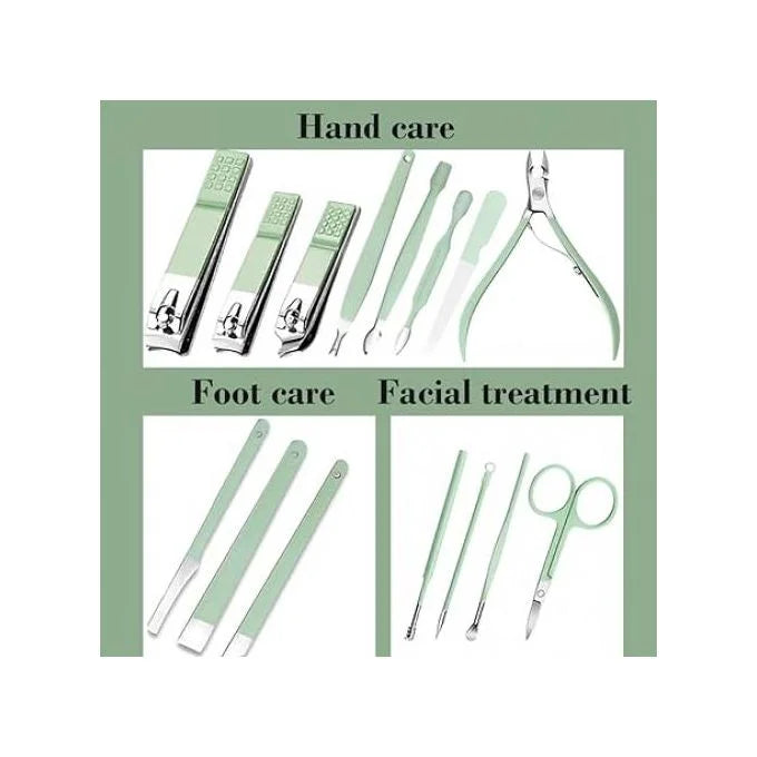 Pedicure Set 16 Pcs - Full Nail Care