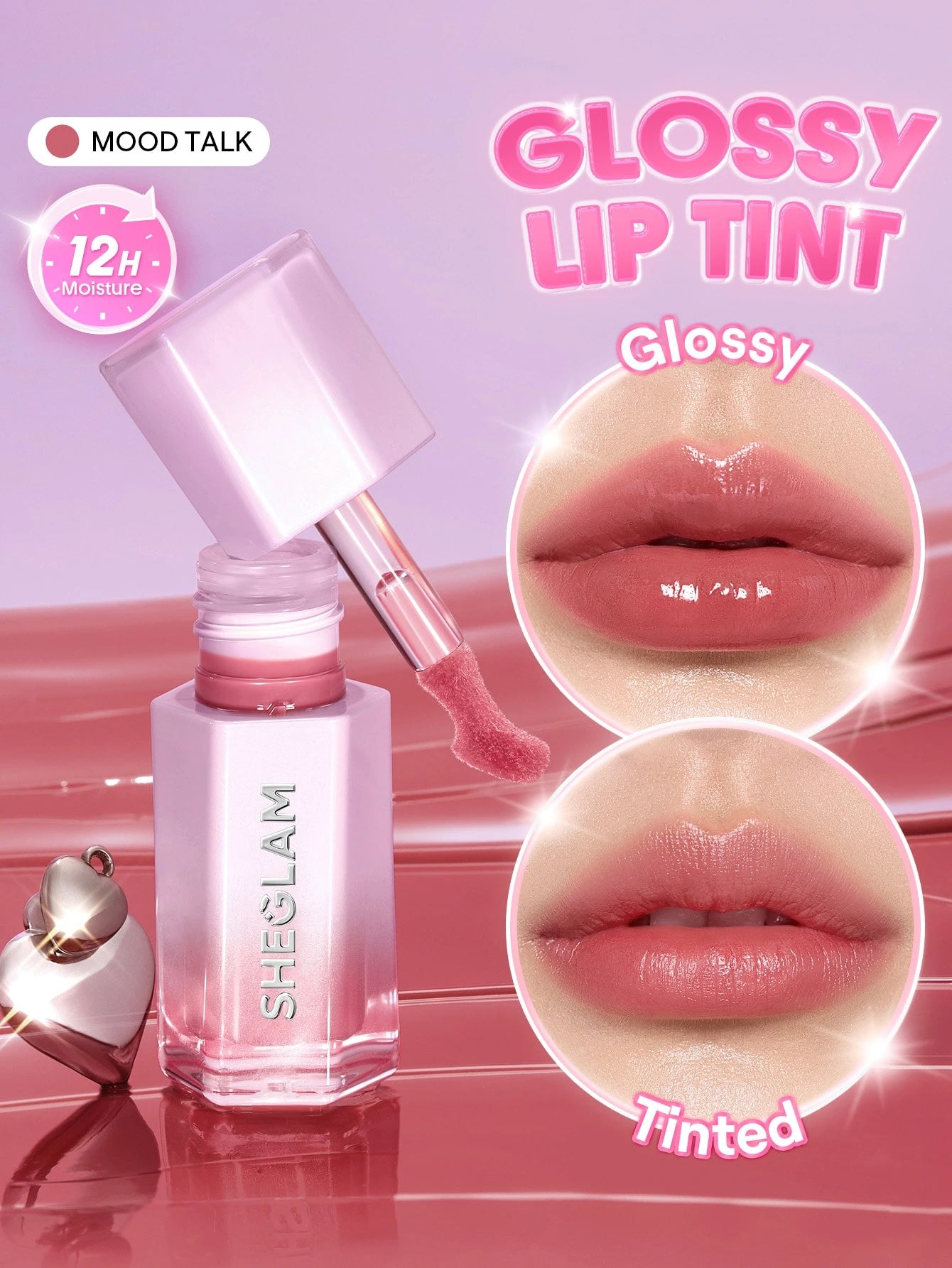 Sheglam Glazed & Locked Glossy Lip Tint