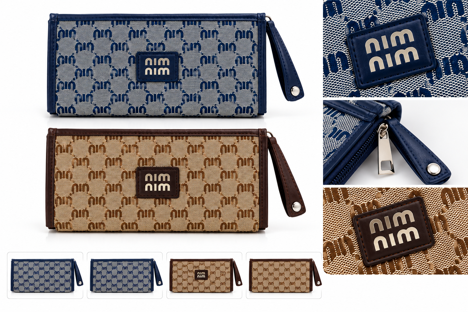 Monogram Makeup Bag Multicolor