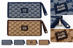 Monogram Makeup Bag Multicolor