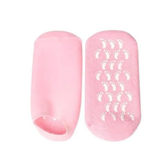 Moisturising spa gel socks