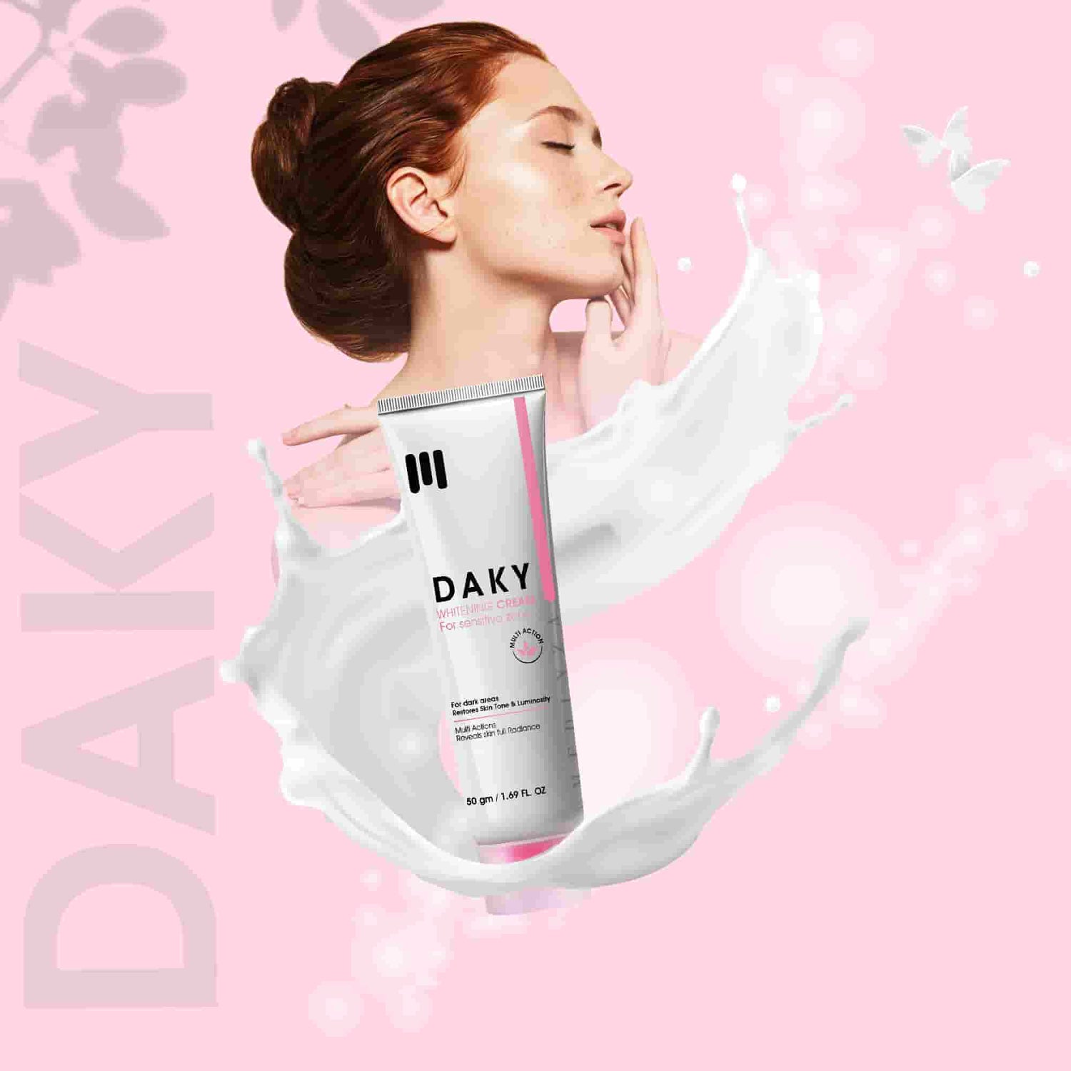 Daky Whitening Cream for Sensitve Zone 50 gm