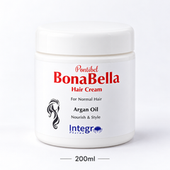 BonaBella Hair Styling Cream with Argan Oil – 200ml