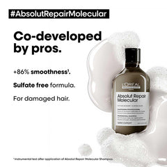 Loreal Professionnel Paris Serie Expert Absolut Repair Molecular Shampoo 300 ml
