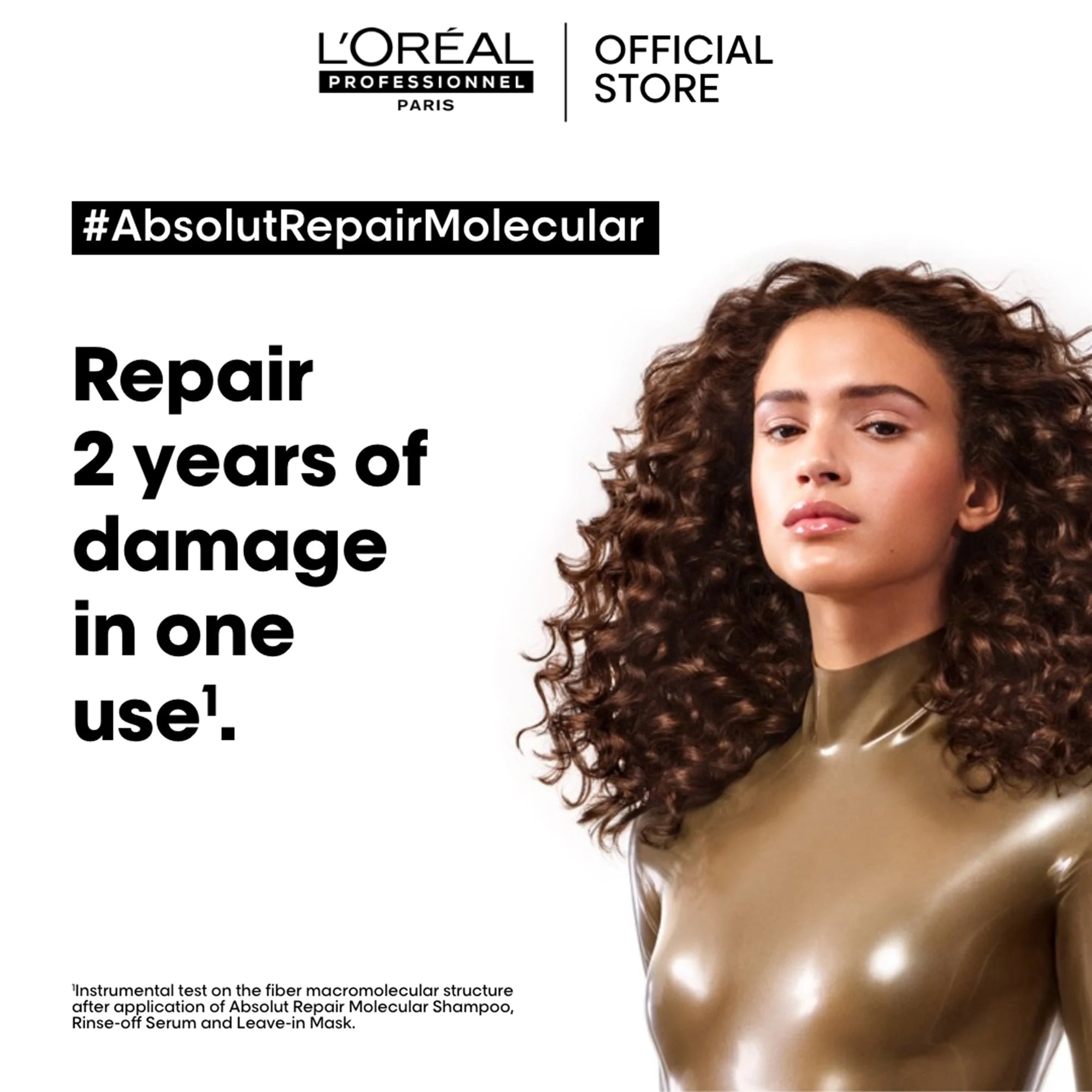 Loreal Professionnel Paris Serie Expert Absolut Repair Molecular Shampoo 300 ml