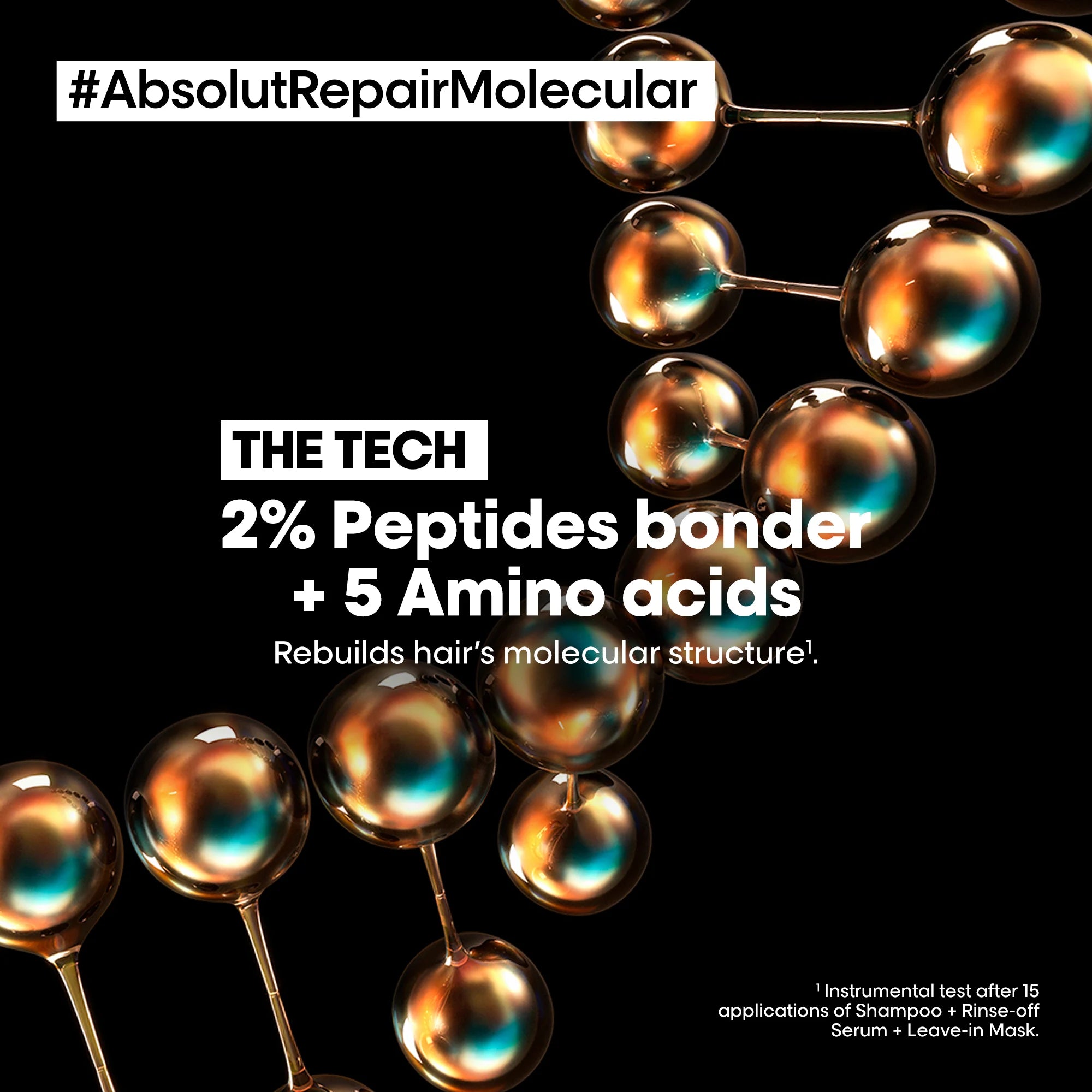 Loreal Professionnel Paris Serie Expert Absolut Repair Molecular Shampoo 300 ml