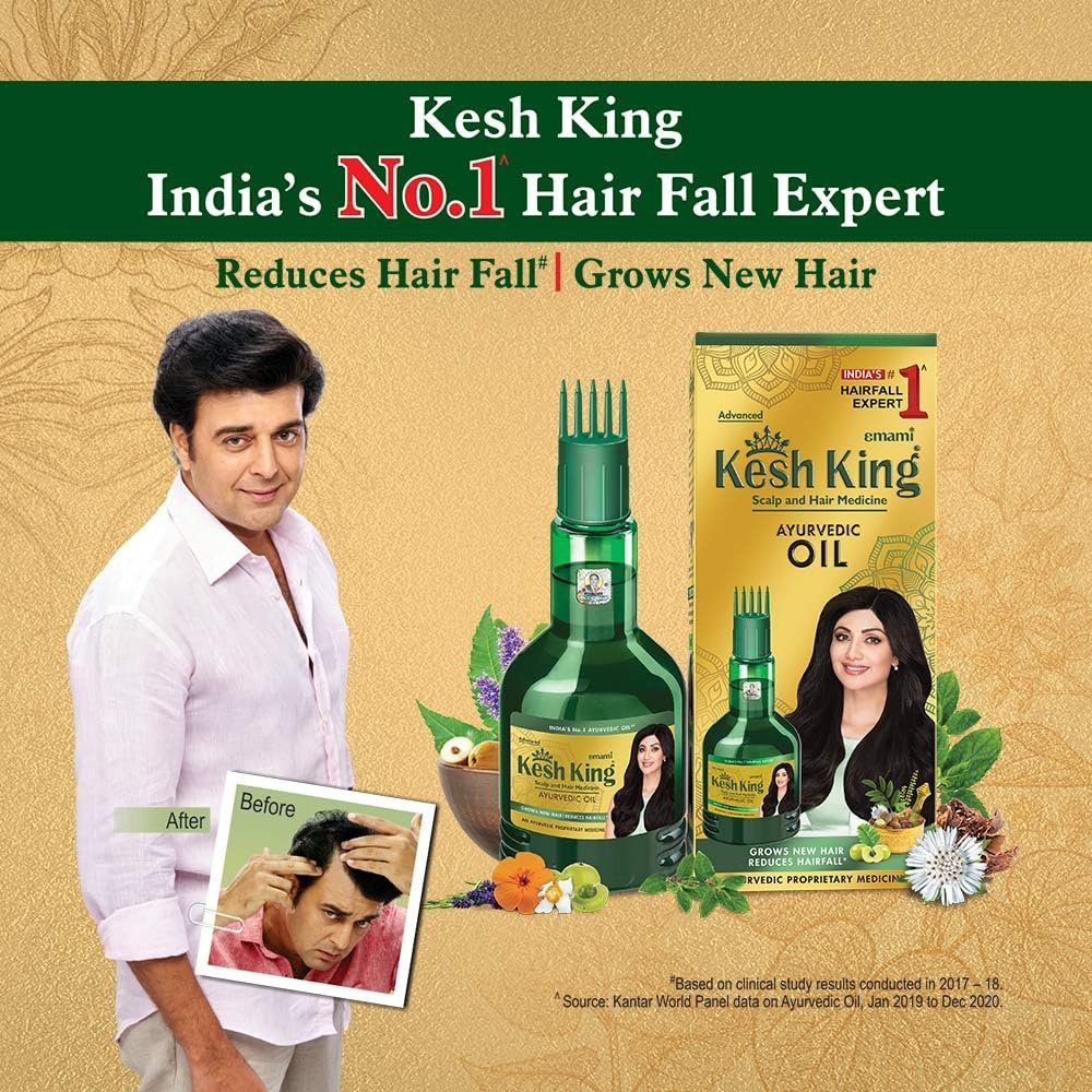 Kesh King Scalp And Hair Expert Herbal Indian Oil 100ml
