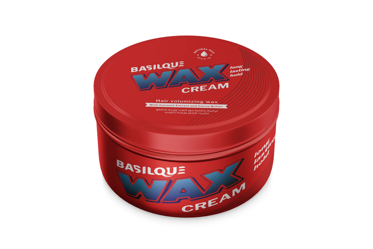Basilque Hair Volumizing Wax Cream With Coconut Extract and Cocoa Butter 100ml
