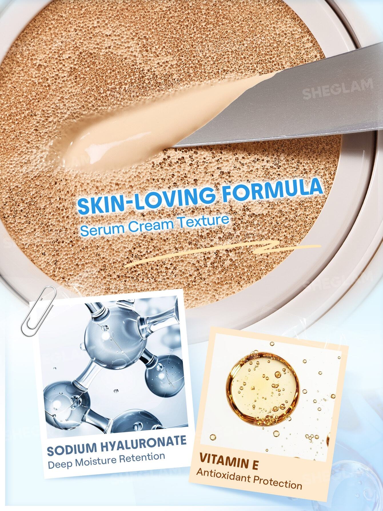 Sheglam Lumi Lock & Go Cushion Foundation