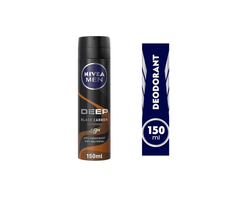 Nivea Men Black Carbon Espresso Men Spray 150Ml