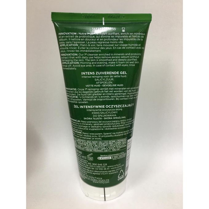 Vichy Normaderm Phytosolution Purifying Cleansing Gel - 200Ml
