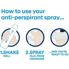 Dove Go Fresh Pomegranate Deodorant Body Spray 250ml