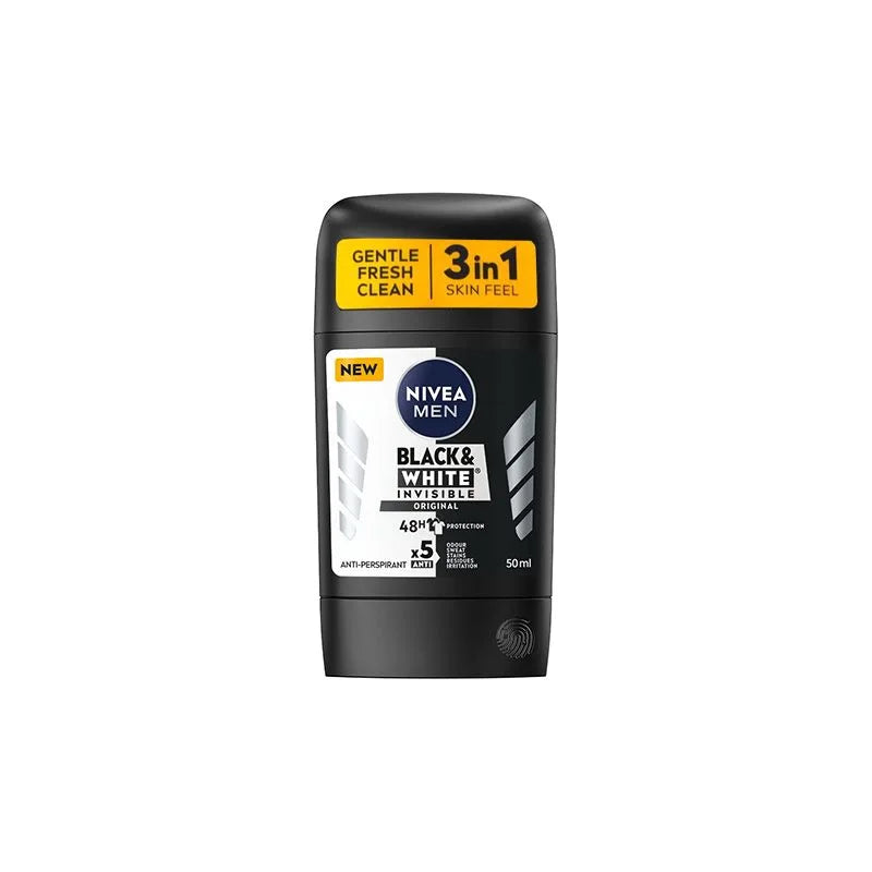 Nivea men Black and White Invisible Original Stick 50ml