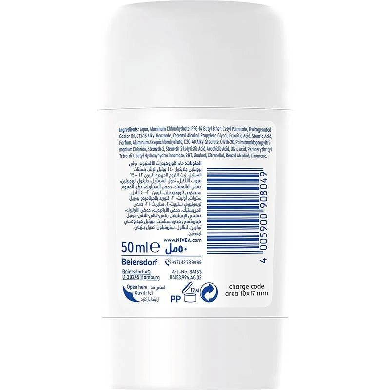 Nivea Black and White Invisible Original Women Stick 50ml
