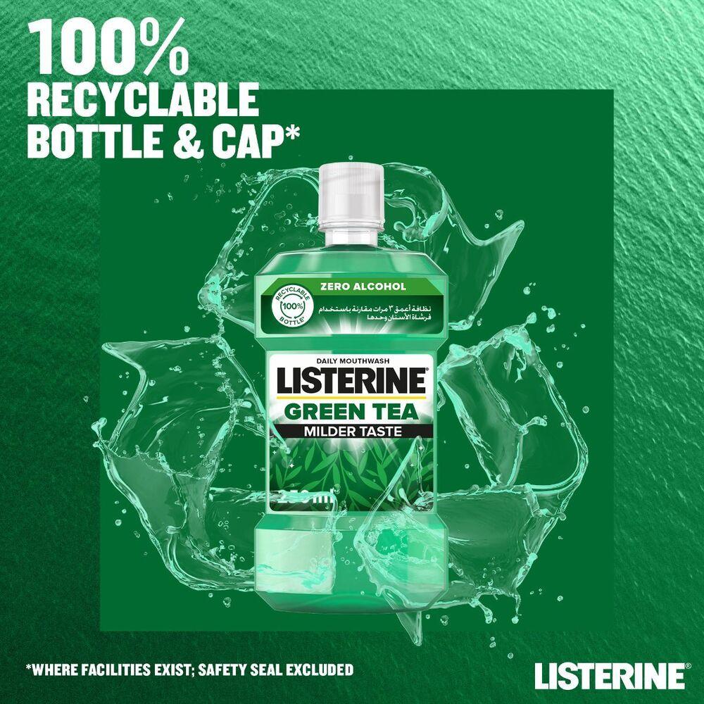 Listerine Natural Green Tea Antiseptic Mouthwash 250 ml