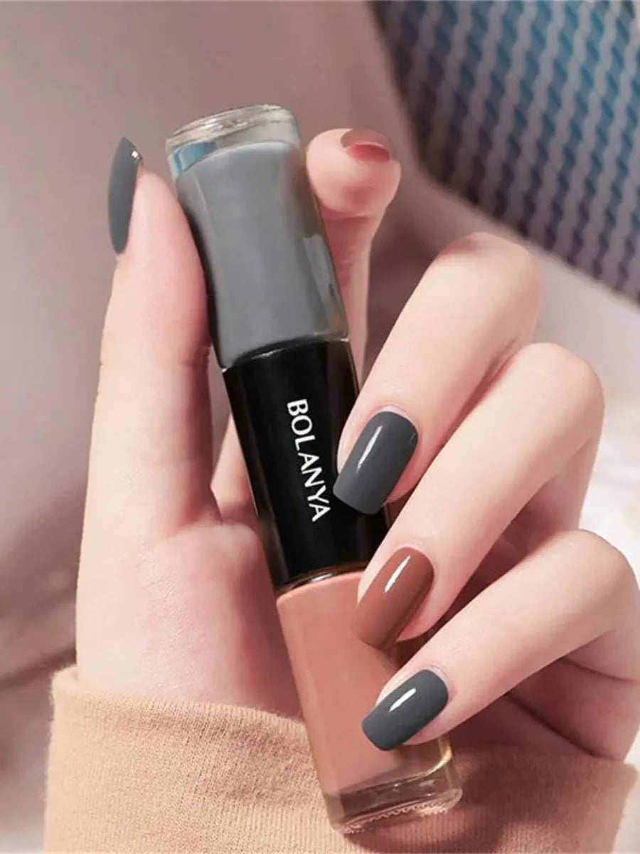 Shein Bolania 2-Color Quick Dry Nail Polish