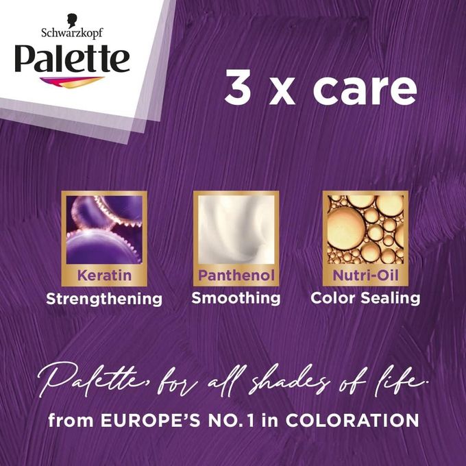 Palette Intensive Hair Color Cream 7-65 Sparkling Nougat