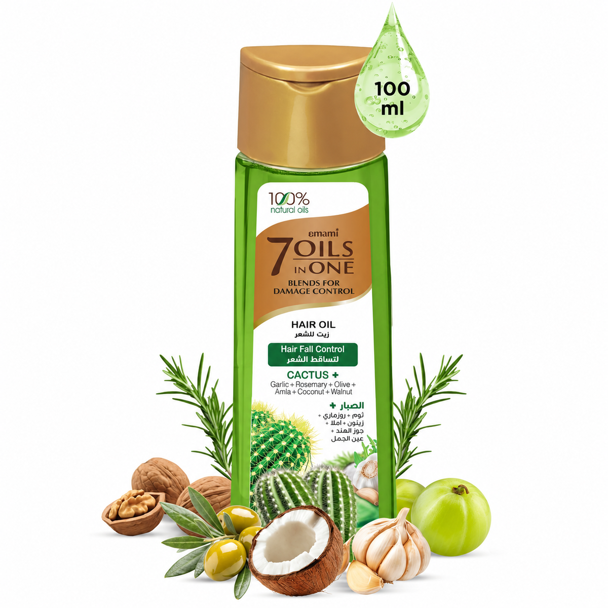 Emami 7 Oils In One Hair Cactus Oil 100Ml