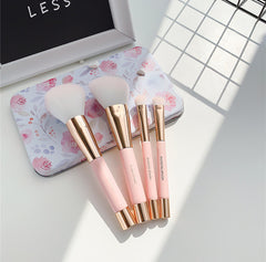 4pcs Mini Brush for Makeup Brush Set with Magnetic+box