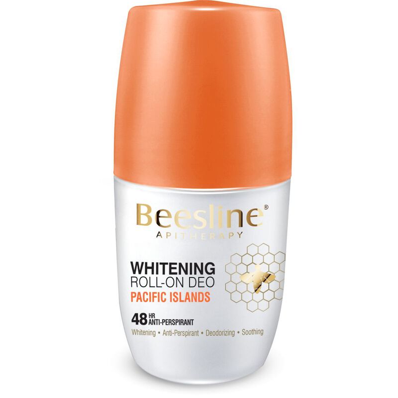 Beesline Deodorant Roll On Whitening pacific islands 50ml