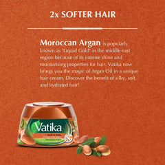 Vatika Argan Styling Hair Cream - 125ml
