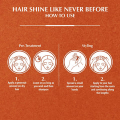 Vatika Argan Styling Hair Cream - 125ml