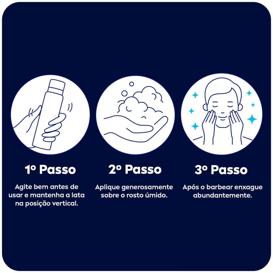 NIVEA MEN Shaving Foam Protect & Care Aloe Vera 200ml