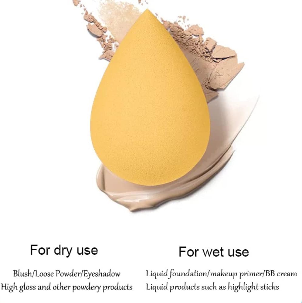 KYNHU 3 Pcs Makeup Sponge Set with Holder
