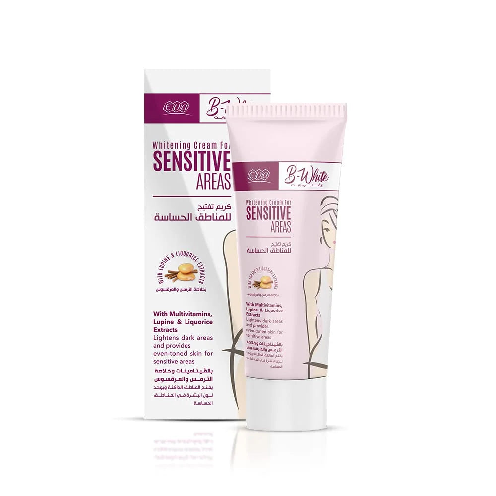 Eva B-White Whitening Cream For Sensitive Areas - 50 g