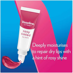 Vaseline Lip Therapy Lip Balm Tube Rosy Tinted 10g