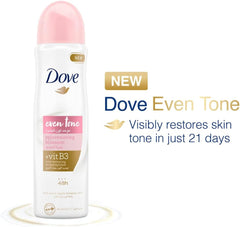 Dove Spray 150ml Even skin tone