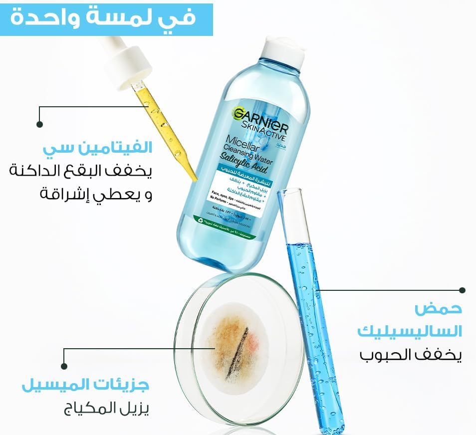 Garnier Salicylic Acid Micellar Cleansing Water 400ml