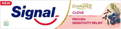 Signal Complete 8 Toothpaste Clove Sensitive 100ml two packs