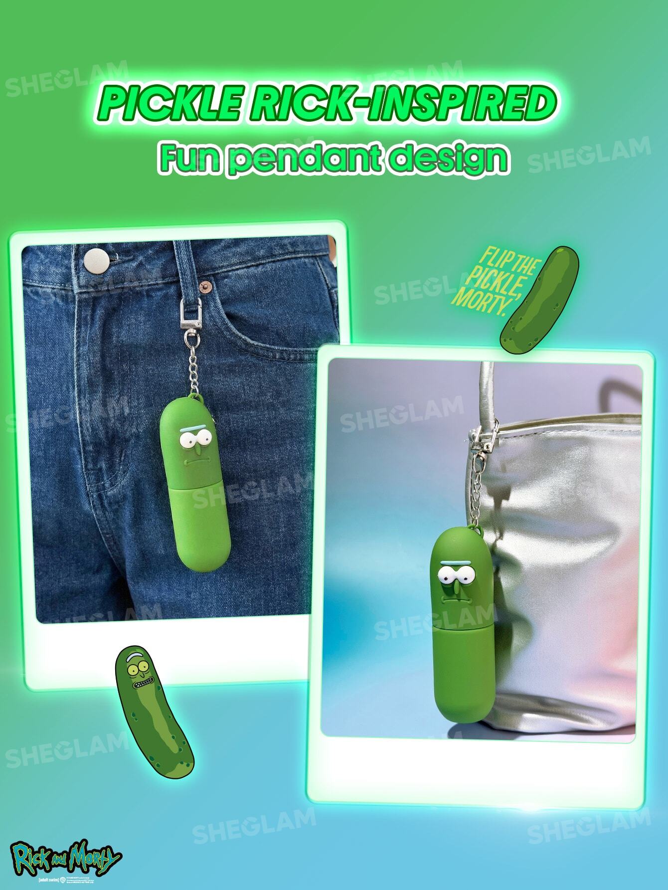 Sheglam Rick and Morty X Pickle Rick No-Rinse Hand Cleanser Spray