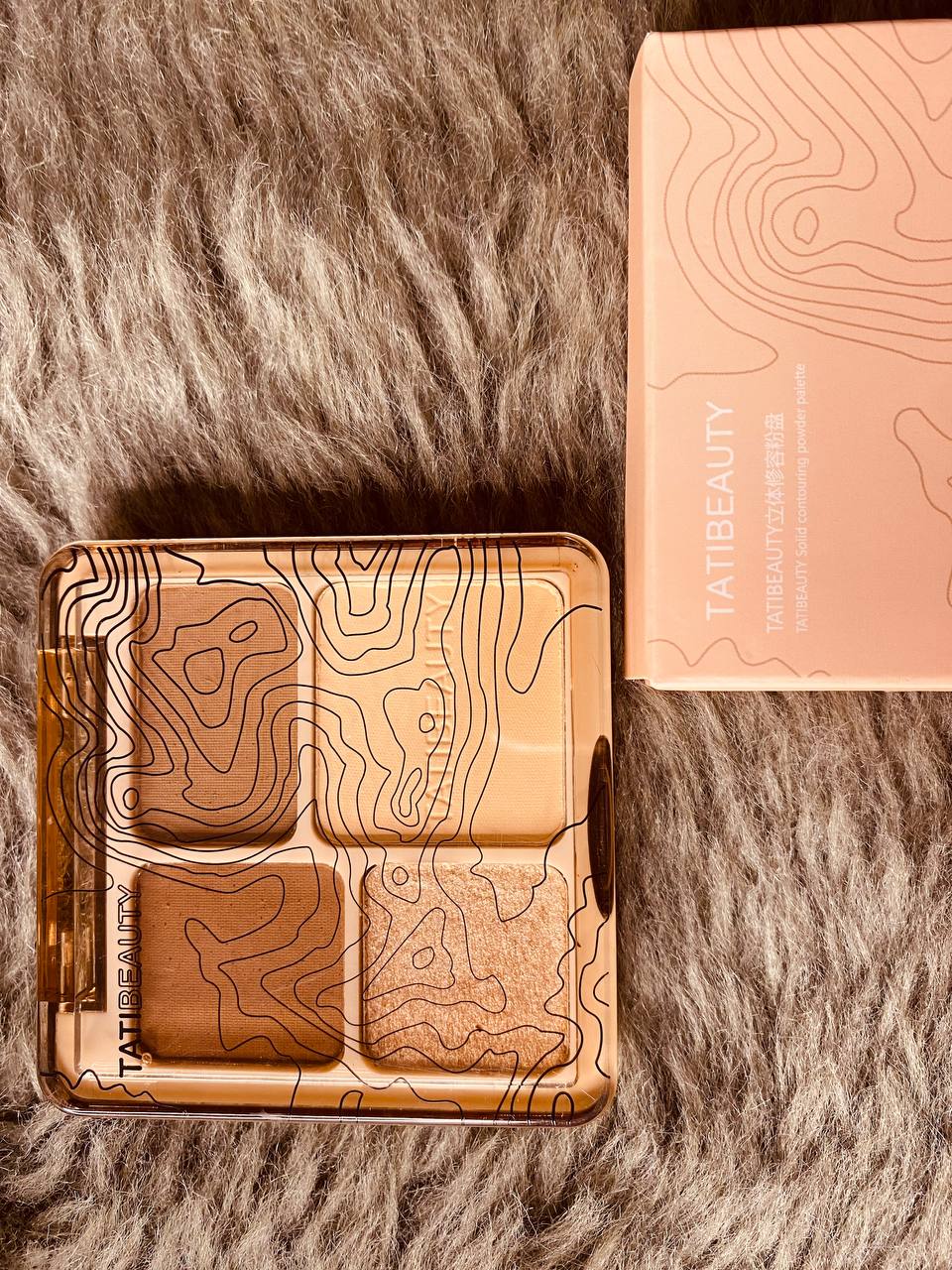 Shein Tatibeauty Face Contour Palette Waterproof 4-Color 805