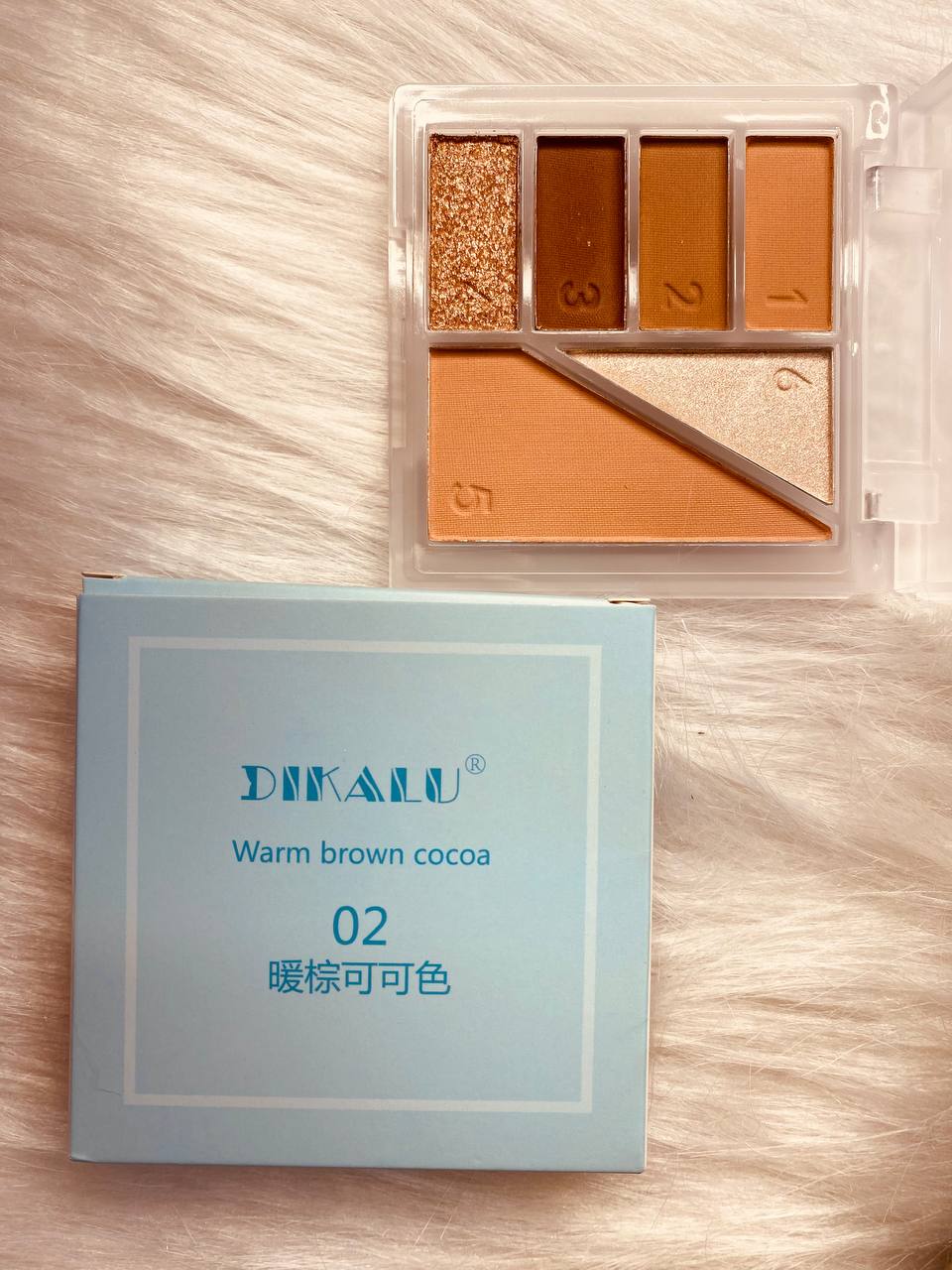 SheIn DIKALU 6-Color Eyeshadow Palette-Centuries 806-2