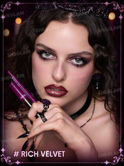 Sheglam Dark Romantasy Lip Liner + Lip Gloss Kit-Rich Velvet