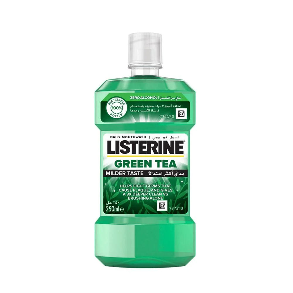 Listerine Natural Green Tea Antiseptic Mouthwash 250 ml