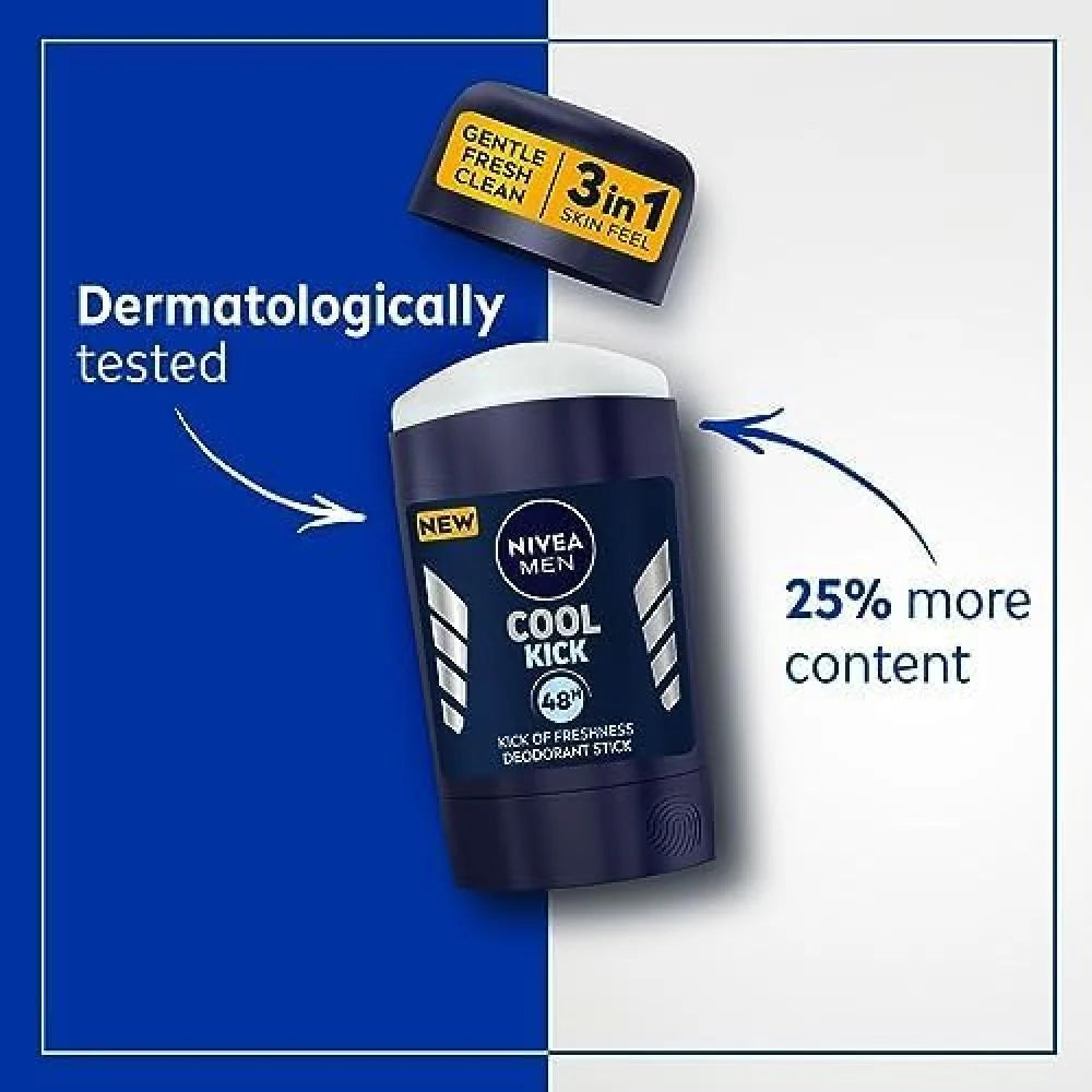 Nivea cool kick stick for men 50ml