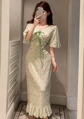 Women's Floral Print Maxi Dress