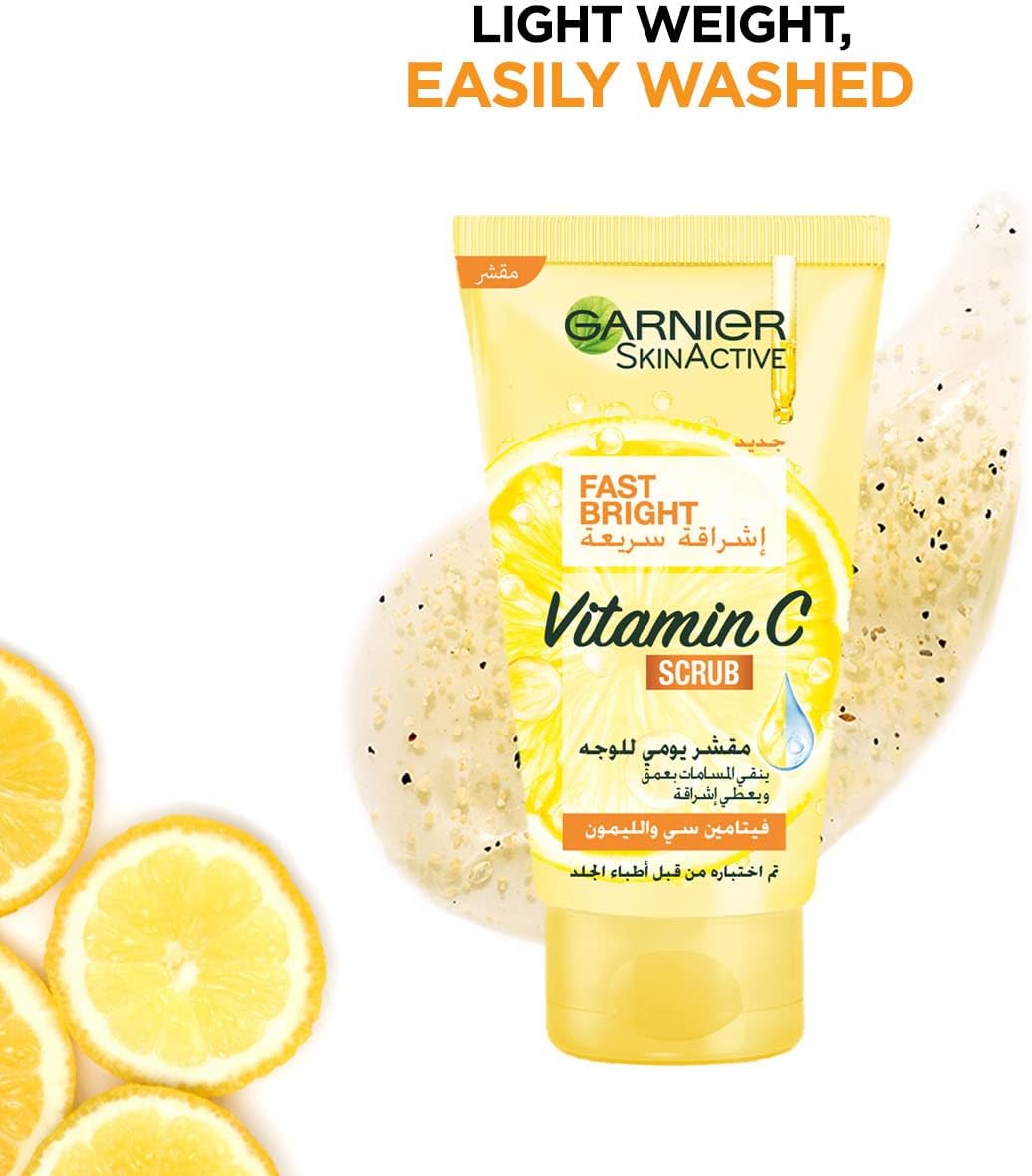 Garnier Fast Bright Vitamin C Daily Scrub 50ml