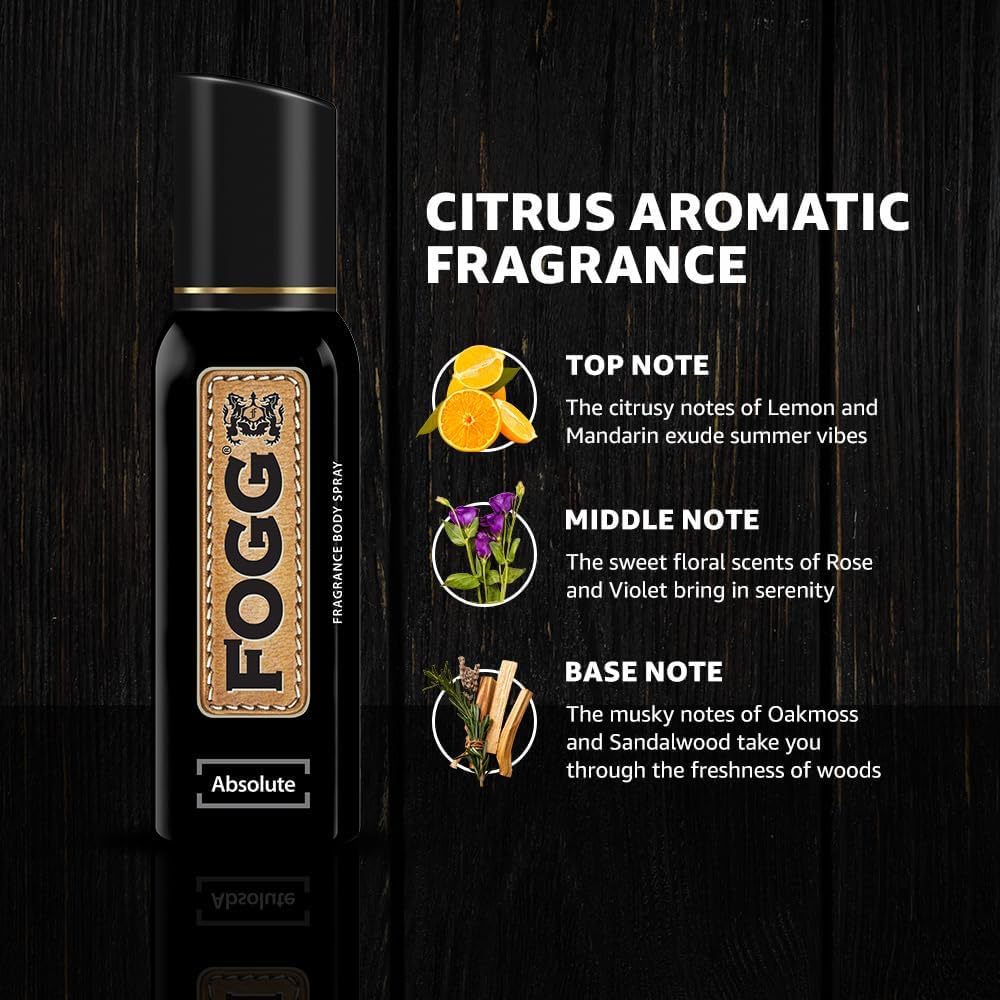 FOGG Absolute Men Body Spray - 120ml