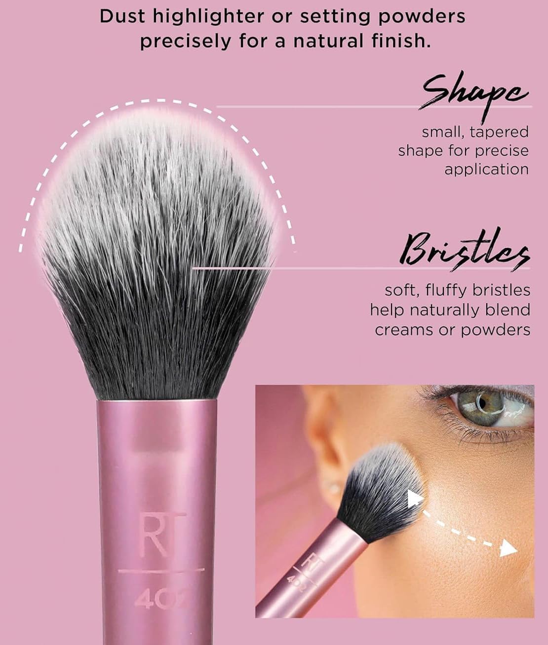 Real Techniques 5pcs Face Essentials Makeup Brush Set