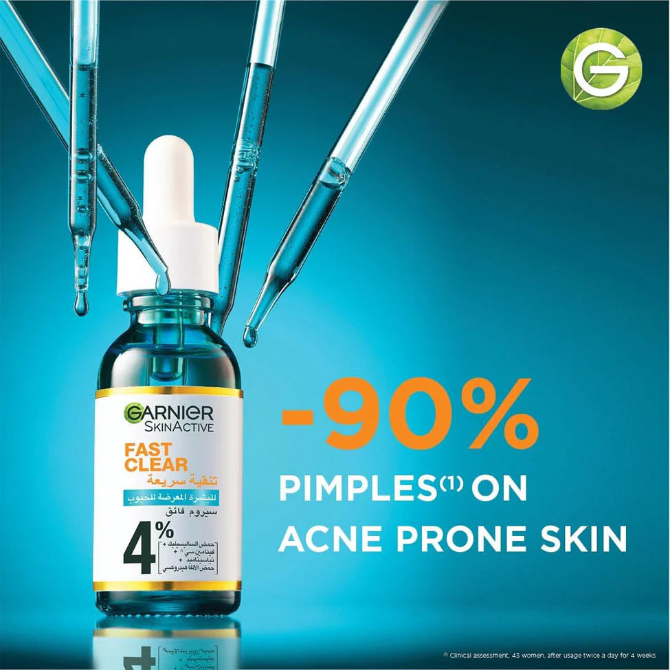 Garnier Facial Serum Rapid Purification Vitamin C for acne-prone skin 15 ml