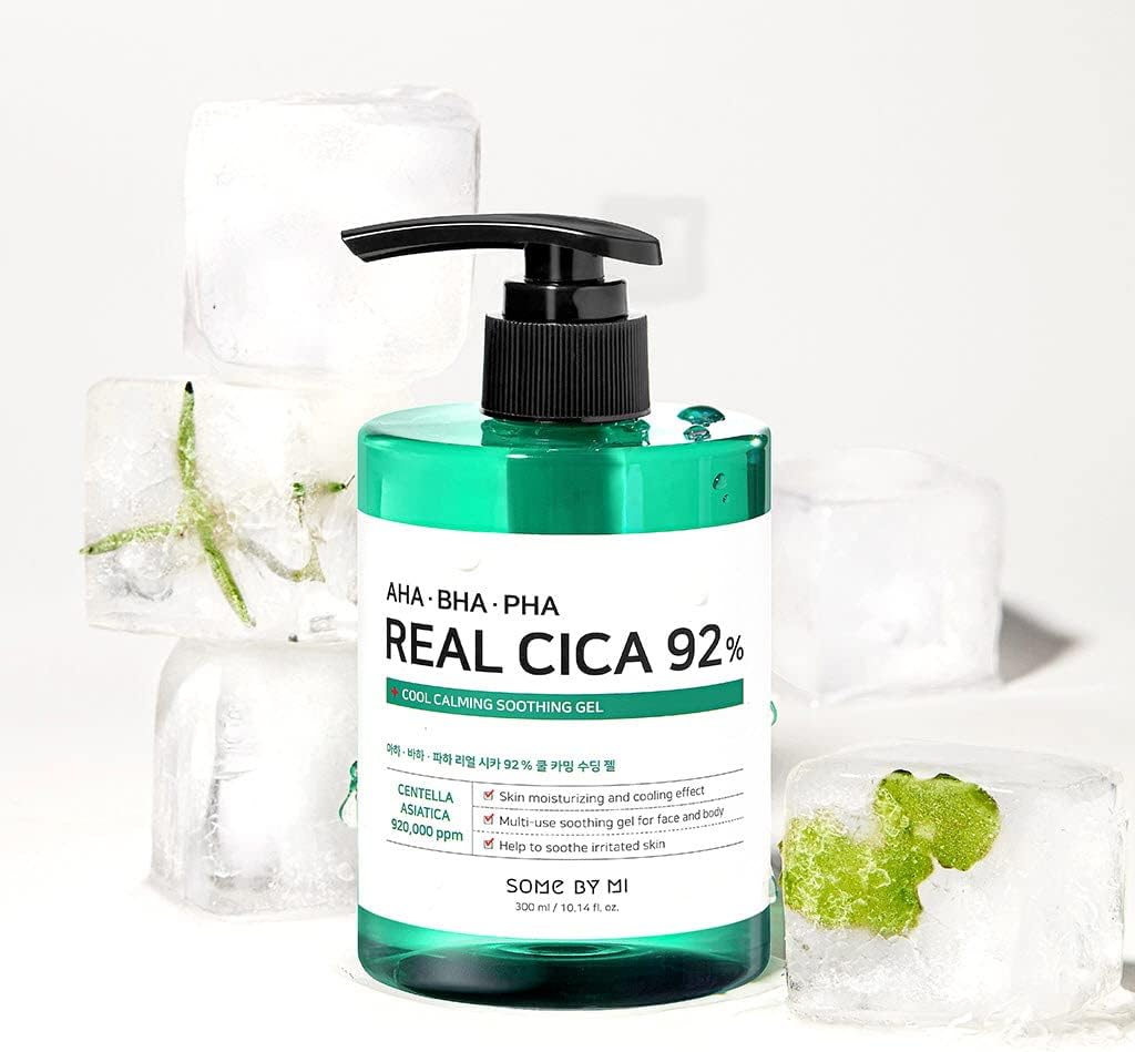 Some By Mi AHA BHA PHA Real Cica 92% Cool Calming Soothing Gel 300ml