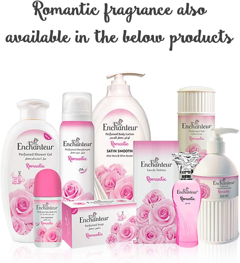 Enchanteur Romantic Perfumed Talc Body Powder 125 gm