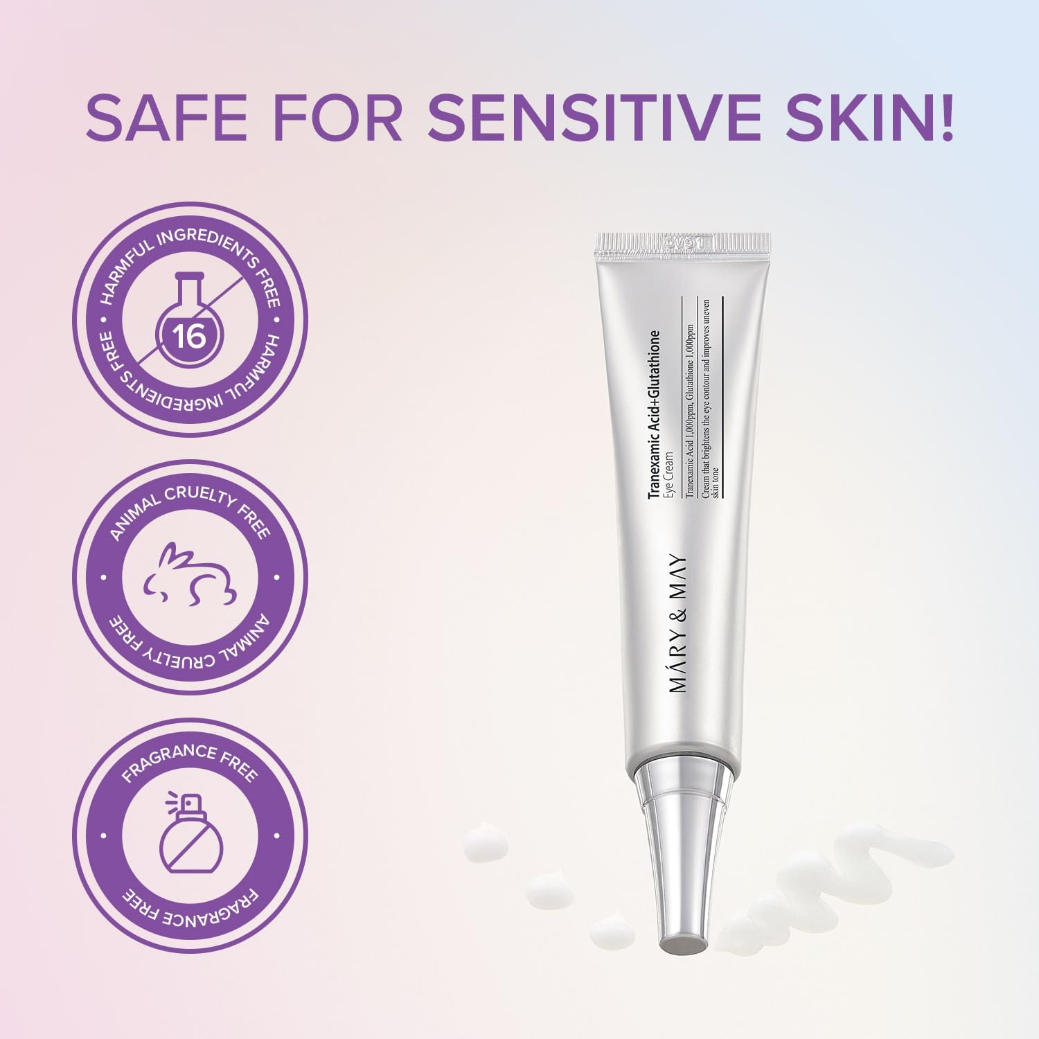 Mary And May Tranexamic Acid + Glutathione Eye Cream 30 g
