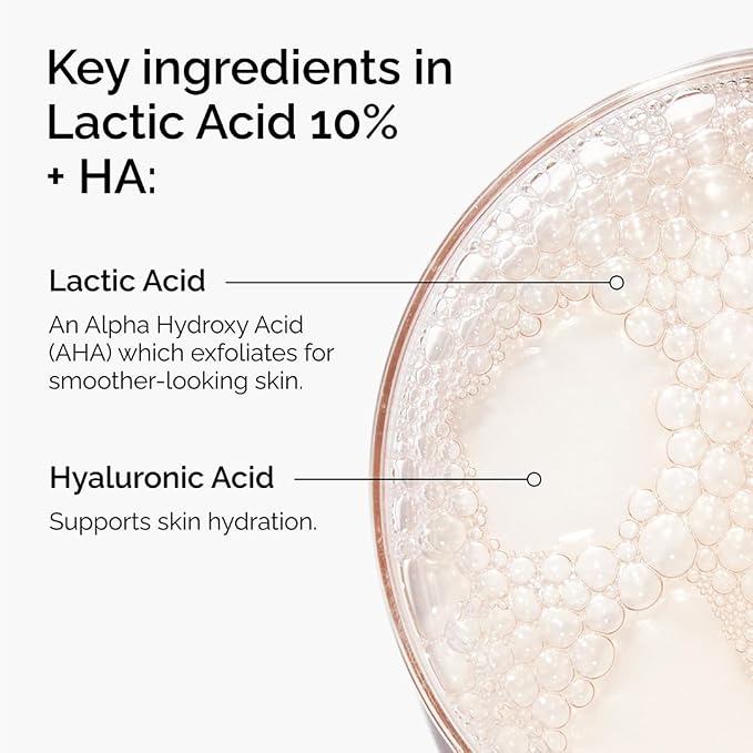 The ordinary lactic acid 10% + ha